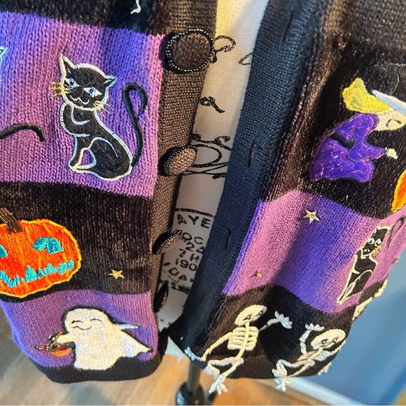 Jack B. Quick Ugly Fun 3D Halloween Party Sweater Vest - Picture 11 of 11